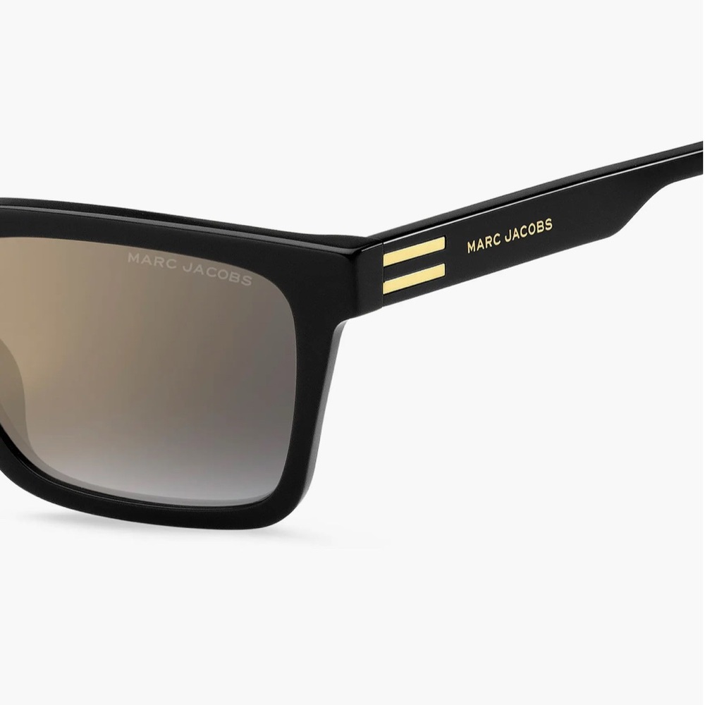 Marc Jacobs Black Gradient Sunglasses  MARC-719/S-0807/FQ NWT - Picture 2 of 4